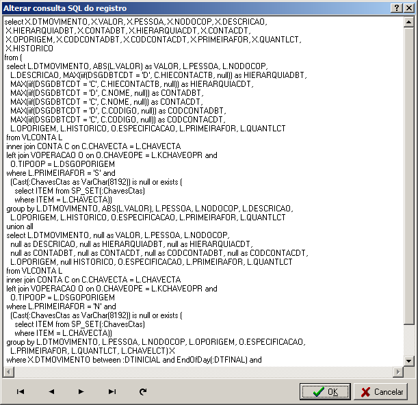 Controle de Numera��o dos Livros Cont�beis