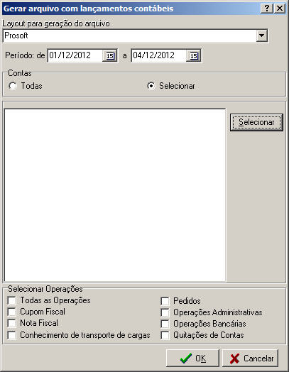 Controle de Numera��o dos Livros Cont�beis