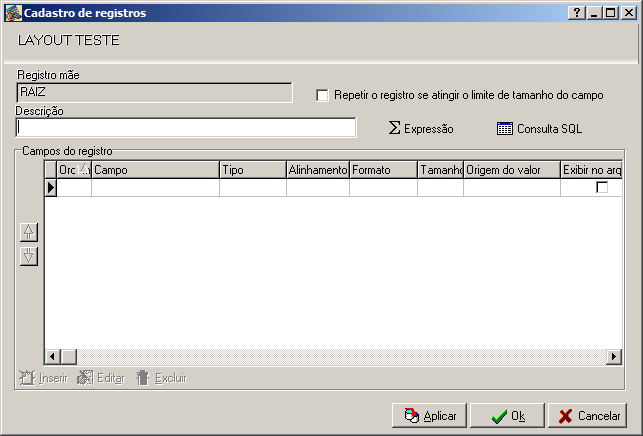 Controle de Numera��o dos Livros Cont�beis