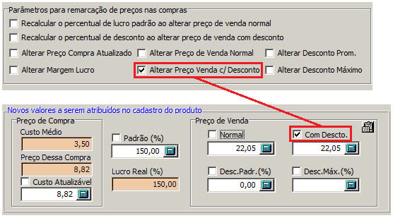 Alterar Pre�o de Venda com Desconto