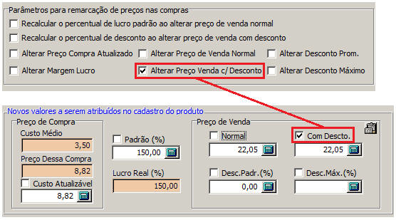 Alterar Preo de Venda com Desconto