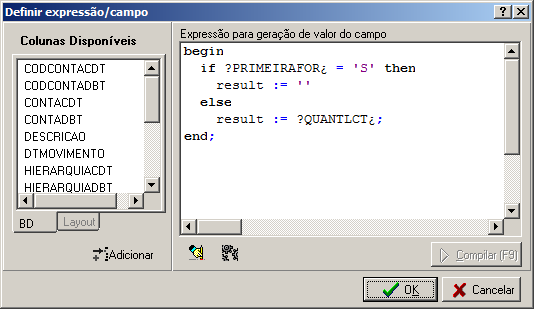 Controle de Numera��o dos Livros Cont�beis